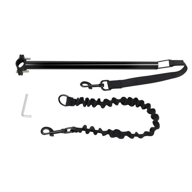 Dog Bicycle Traction Belt Ropes Handheld Nylon Traction Belt Rope Leash Pet Walk Jogging Keeper Hand Free Stretchable Walky Pets Collar