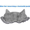 thumbnail image 4 of SHIBA-Novelty Demon Inosuke Mask for Sleeping, Boar Blindfold Sleep Mask, Super Soft Smooth Plush (Boar Eye Mask), 4 of 4