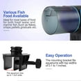 thumbnail image 6 of BINARY BARN Automatic Fish Feeder, Auto Timer Fishes Feeder with Clock Display, 360 Degree Rotation  Design, Adjustable 4-Speed  Manual Mode, Vacation& Weekend Fish Food Dispenser for Aquarium or Tank, 6 of 9