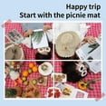 thumbnail image 3 of Esterilla de picnic plegable de moda, impermeable, extragrande, 200 x 200 cm, 3 of 5