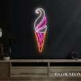 thumbnail image 2 of Glowneon Sign For Ice Cream Shop Decor, Ice Cream Neon Sign, Kid Gift, 2 of 5