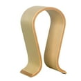 thumbnail image 2 of Auricular universal Soporte de exhibición Soporte Organizador de escritorio Base sólida Auriculares Rack Soporte de auriculares de madera para amigo PC Gaming Auriculares, 2 of 6