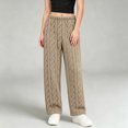 thumbnail image 2 of YABCSAZ Sherpa Pajama Pants for Women Soft Elastic Wasit Fluffy Pj Pants Soft Warm Comfy Lounge Fleece Lined Sleepwear Bottoms, 2 of 8