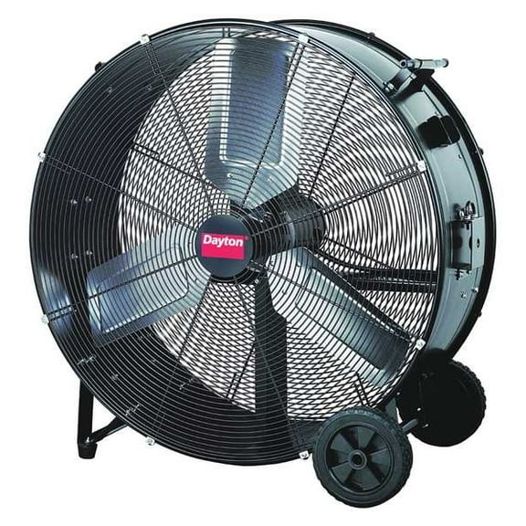 Dayton Light Dty Indstrl Fan,24" Blde Dia.,2Spd 39UK52