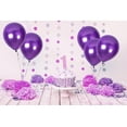 thumbnail image 5 of Pearl Purple Balloons - 12 Inch Latex Balloons - 100 Pack, 5 of 8