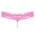 thumbnail image 4 of Pearl Massage Thong Lace Thongs for Women Transparent Playful Panties for Women, 4 of 4