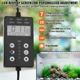 thumbnail image 3 of VEVOR Full Spectrum Aquarium Light & LCD Monitor for 30"-36" Freshwater Tank 24W, 3 of 9