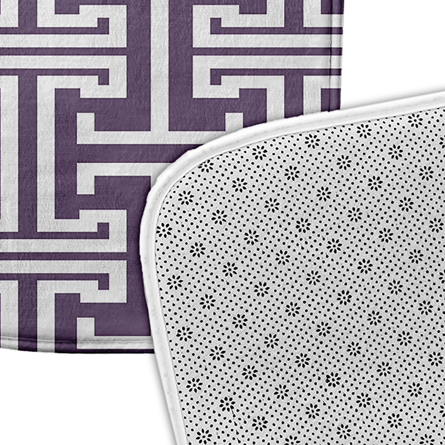 Simply Daisy Geometric Pet Feeding Mat for Dogs and Cats