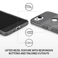 thumbnail image 5 of Ringke Bevel Case Compatible with Google Pixel 2, Minimalist Diagonal Textured TPU Lightweight Cover - Smoke Black, 5 of 10