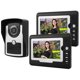 thumbnail image 4 of Videoteléfono para puerta kit de timbre de 7' ANGGREK para uso doméstico edificios de oficinas hoteles villas de lujo, 4 of 8