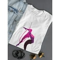 thumbnail image 3 of Dancer In A Ring T-Shirt Women -Image by Shutterstock, Female XX-Large, 3 of 4