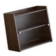 thumbnail image 4 of Armario de almacenamiento de madera para encimera, caja organizadora de doble capa para despensa de cocina 40 centímetros, 4 of 9