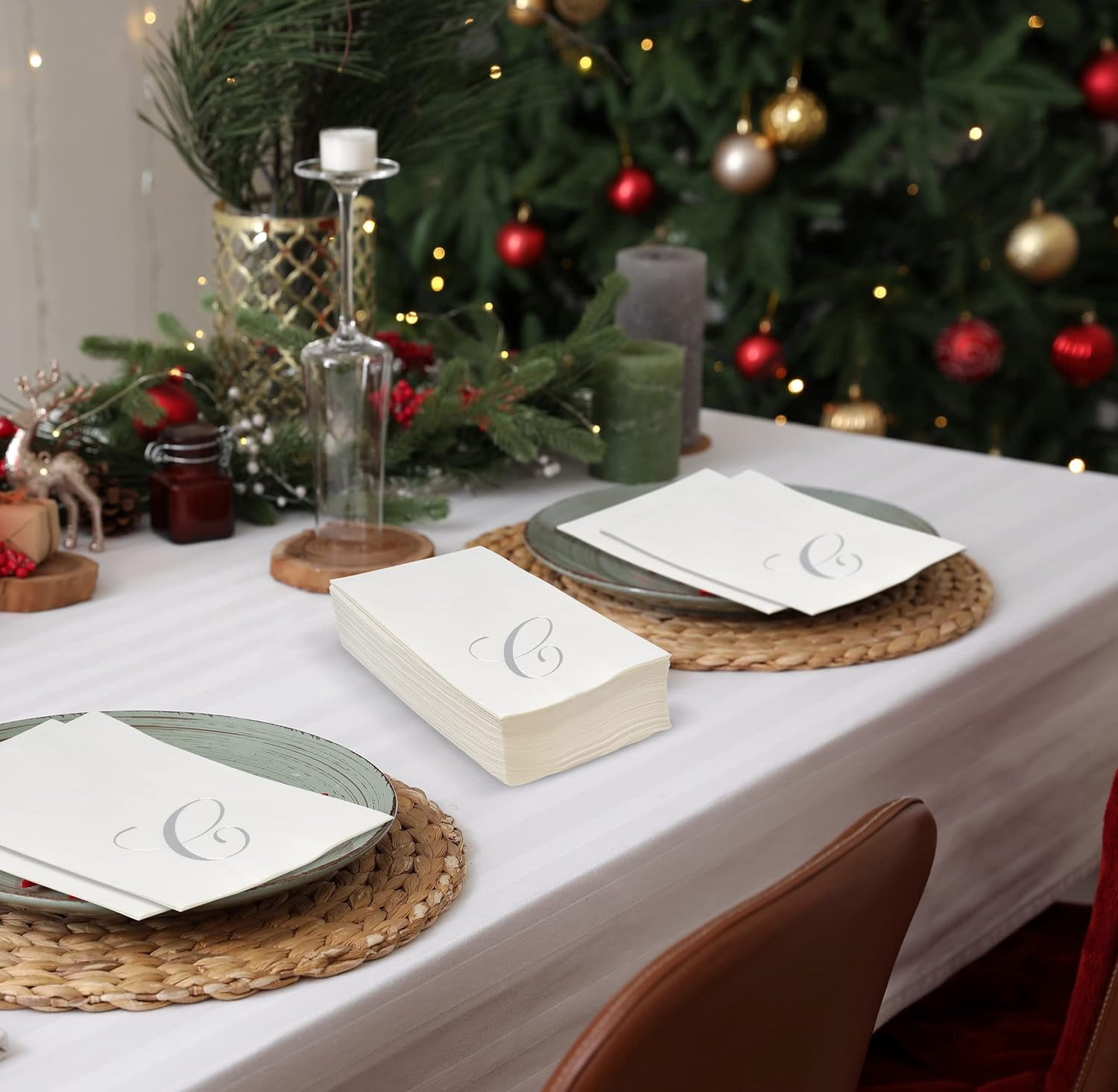 Gift Boutique Letter S Disposable Paper Napkins
