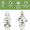 thumbnail image 3 of Uemuo Camping Caravan 2 for Winter Dog Hoodie Sweatshirts with Pockets Warm Dog Clothes for Small Dogs Chihuahua-X-Small, 3 of 8