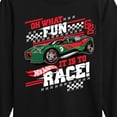 thumbnail image 3 of Hot Wheels - Oh What Fun It Is To Race - Toddler & Youth Long Sleeve Graphic T-Shirt, 3 of 5