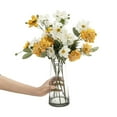 thumbnail image 4 of Zeus 1Pc Artificial Chrysanthemum Vivid Home Decoration Cloth DIY Simulation Flower for Wedding, 4 of 7