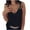 Black, variant on Viikei Tank Top for Women Sleeveless Tops Plus Size Fashion Solid Sleeveless V-Neck Bow Casual Tank Top Vest Blouse