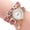 B, variant on RKSTN Watches for Women Ladies Bracelet Watch Ladies Leather Strap Water Diamond British Watch Luxu Watches