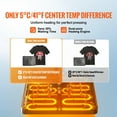 thumbnail image 4 of Heat Press Machine Heat Press 15x15, Upgraded Heat Press Machine 5 in 1, Anti-Scald, Fast-Heating, Swing Away Digital Control Multifunction Heat Press for Sublimation Combo for T-Shirt Hat Cap Mug Pl, 4 of 8