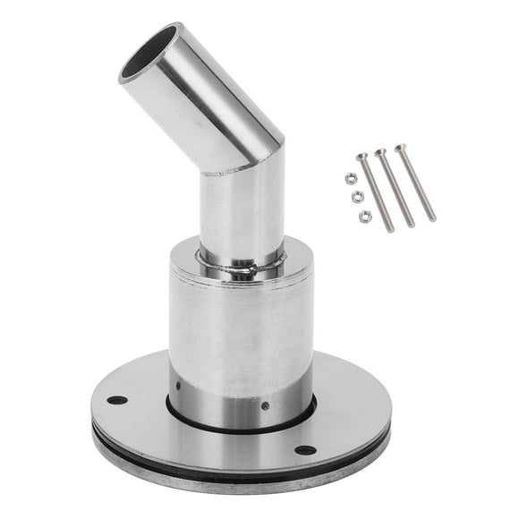 MAYUJIAA 22mm Thru Hull Exhaust Fitting Stainless Steel Standard Elbow Hull Exhaust Pipe Socket for Diesel Parking Heaters QM321-4988