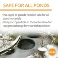 thumbnail image 4 of K&H Pet Products Thermo-Pond Perfect Climate Submersible Pond Deicer Gray 8 X 8 Inches 300 Watts, 4 of 8