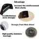 thumbnail image 3 of Bicicleta Training Wheels Mehome para niños de 12 a 20 pulgadas, color negro, 3 of 7