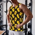 thumbnail image 5 of Daiia cute duck Printed Men's Quick Dry Fit Muscle Tank Top Slim-Fit Tank Workout Tank Top Lightweight Sports Tank Top-Medium, 5 of 7