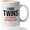 I Have Twins White, variant on Grandma Mug White 11Oz - Make Me A Better Woman - Grandma Family Birthday Granddaughter Grandson