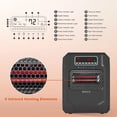 thumbnail image 5 of VOLTORB Electric Radiant Space Heater w/3 Heat Settings, Black (3 Pack), 5 of 11