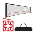 thumbnail image 1 of Red portátil de Pickleball, equipo de 22 pies, red de bolas de pepinillo para tenis de fiesta Rojo, 1 of 8