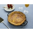 thumbnail image 6 of Lodge Cast Iron Crimped Pie Pan Seasoned Dual Handles 9", 6 of 9