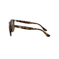 thumbnail image 4 of Ray-Ban Unisex Size 54 Geometric Havana Sunglasses, Dark Brown Lens, 4 of 7