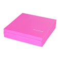 thumbnail image 2 of BalanceFrom 6ft x 2ft x 2in 3-Panel All-Purpose Folding Gymnastics Mat, Pink, 2 of 6