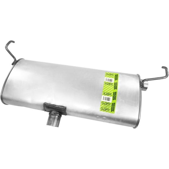 Walker Exhaust Quiet-Flow SS 50071 Exhaust Muffler Assembly Fits select: 2008-2012 CHEVROLET MALIBU, 2008-2010 PONTIAC G6