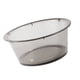 thumbnail image 4 of Lavabo grande transparente de plástico para el hogar, simple y grueso, para dormitorio de estudiantes, color gris, 4 of 12