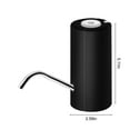 thumbnail image 3 of kladzum Water Bottle Pump Dispenser USB Charging Automatic Drinking Water Pump Portable Electric Water Dispenser Water Bottle Switches, Water Dispenser, 3 of 9