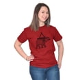 thumbnail image 3 of Spiritual Animal Elephant Triangle Men's Graphic T Shirt Tees Brisco Brands M, 3 of 6