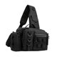 thumbnail image 3 of Bolsa para aparejos de pesca, soporte para cañas, organizador multiusos para hombres y mujeres, equipo de pesca. Negro, 3 of 9