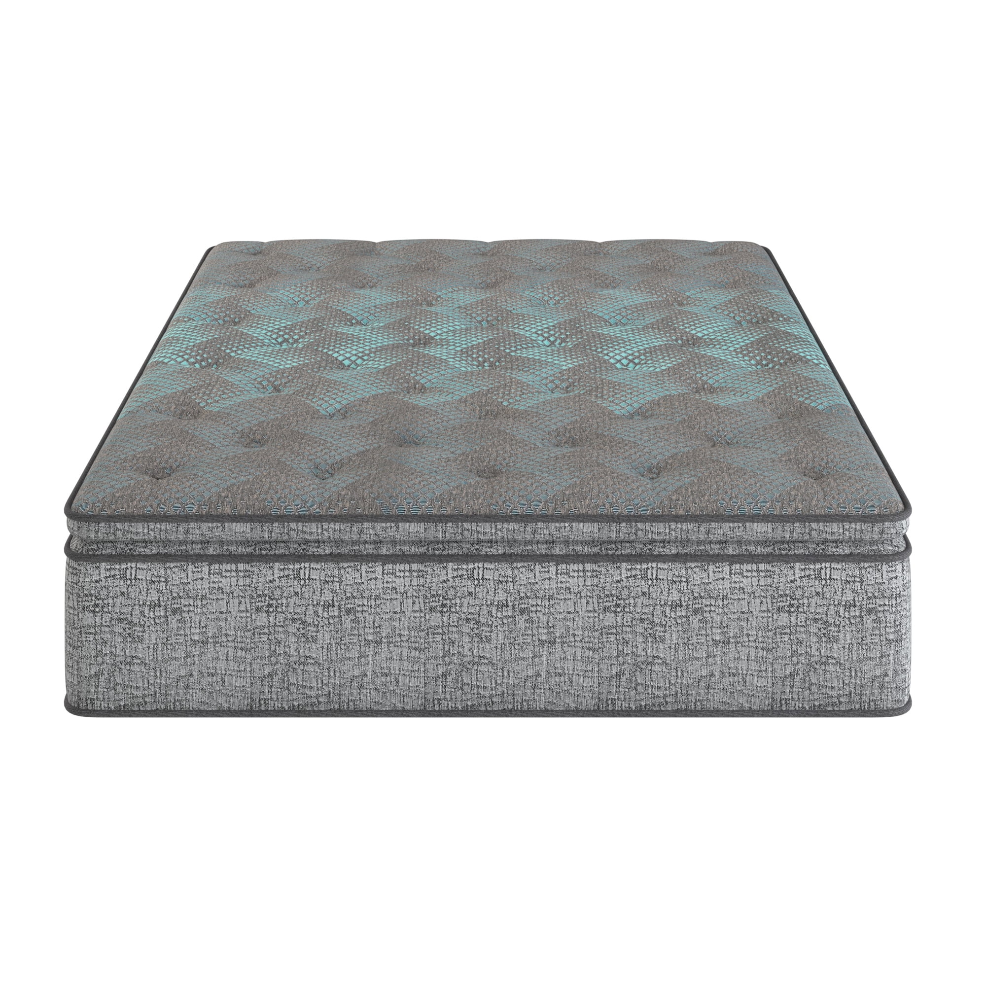 Restonic Comfort Care 10" Hybrid, Euro Top, Individual Pocketed Coil Mattress , Plush Comfort, King