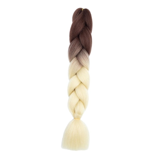 Extensiones de cabello trenzado Jumbo, de ganchillo de 23,62 pulgadas, extensión sintética de cabello trenzado sintético para fiestas, B39