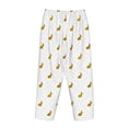 thumbnail image 5 of Xecao Gold Rabbit Women's Straight Lounge Pajama Pants: The Epitome of Relaxed Sleepwear, 5 of 9