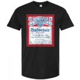 thumbnail image 1 of Budweiser& 863873-small T-Shirt Budweiser Classique en Coton avec Logo 44; Noir - Small, 1 of 1