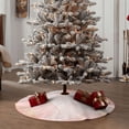 thumbnail image 4 of Fotbe Pink Marble Pattern Christmas Tree Skirt, Tree Skirts Plush Christmas Decorations, Christmas Tree Skirts Xmas Decorations Holiday Party Decor-48", 4 of 6