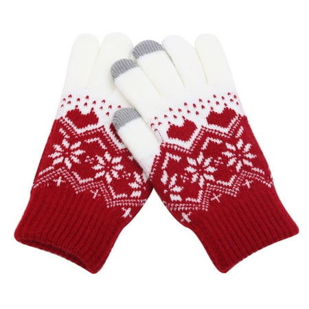 

XINSHIDE Winter Gloves For Women Gloves Cold Weather Warm Thermal Gloves For Running