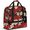 Multicolour 2, variant on Herdesigns Retro Rad Floral Foldable Travel Duffel Bag for Women Men, Gym Tote Bags with Shoe Compartment, Waterproof Carry On Weekend Overnight Bag