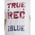thumbnail image 4 of Men’s and Big Men's 4th of July USA True Colors Americana Graphic Tee Shirt by Way to Celebrate, Sizes XS-3XL, 4 of 5