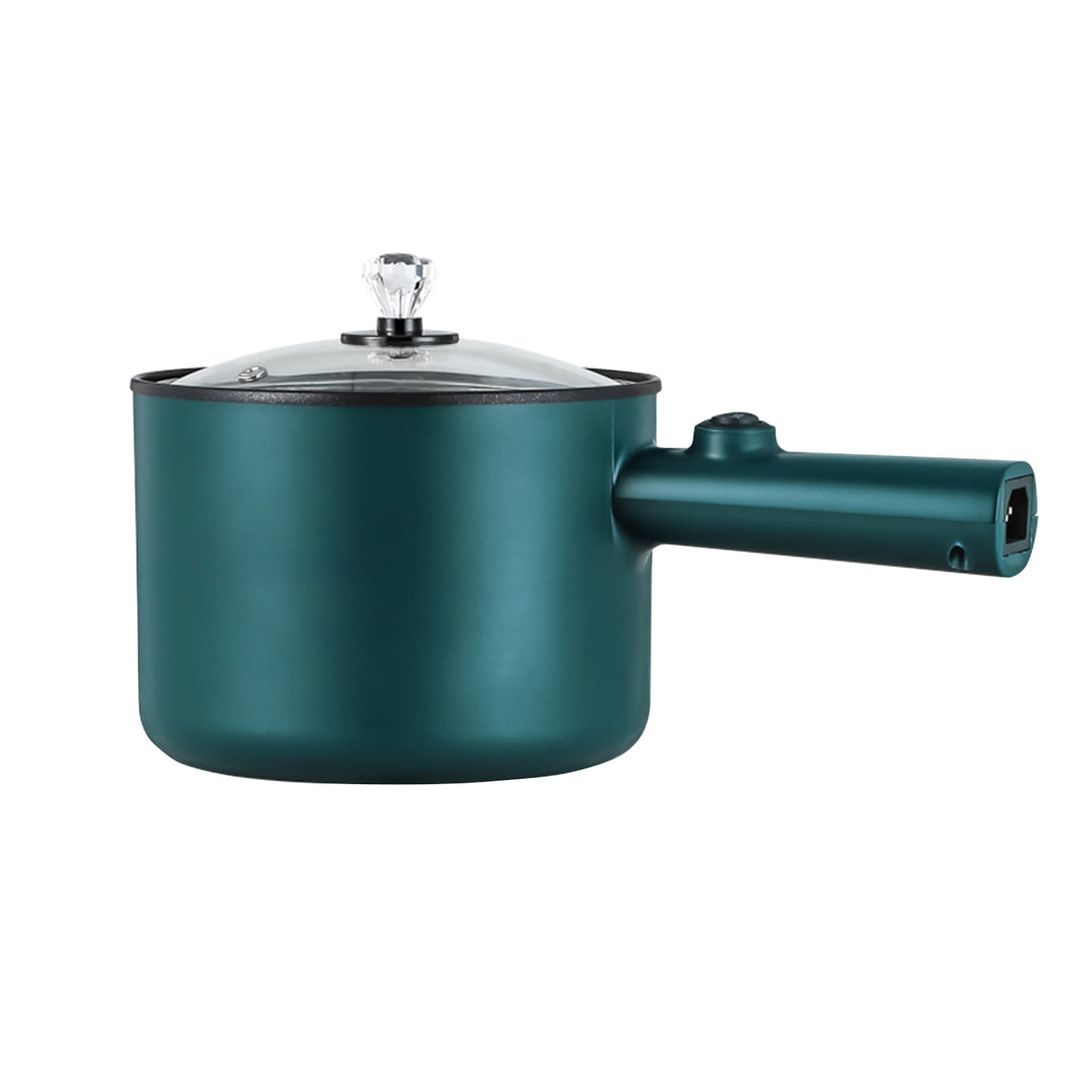 Multifunctional Electric Pot, Portable Cooker for Rice, Pasta, Soup, 1.8L Capacity, 450W Power, Non-Stick Ceramic Coating, Overheat Protection, Ideal for Dorms, Office, Camping
