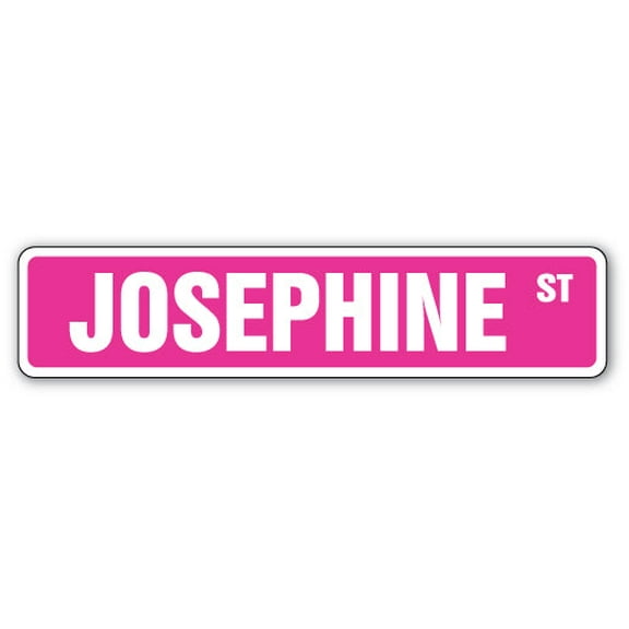 JOSEPHINE Street Sign Childrens Name Room Sign | Indoor/Outdoor |  30" Wide
