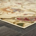 thumbnail image 5 of Impressions Transitional 5' x 7' Beige and Green Polypropylene Indoor Area Rug, 5 of 8