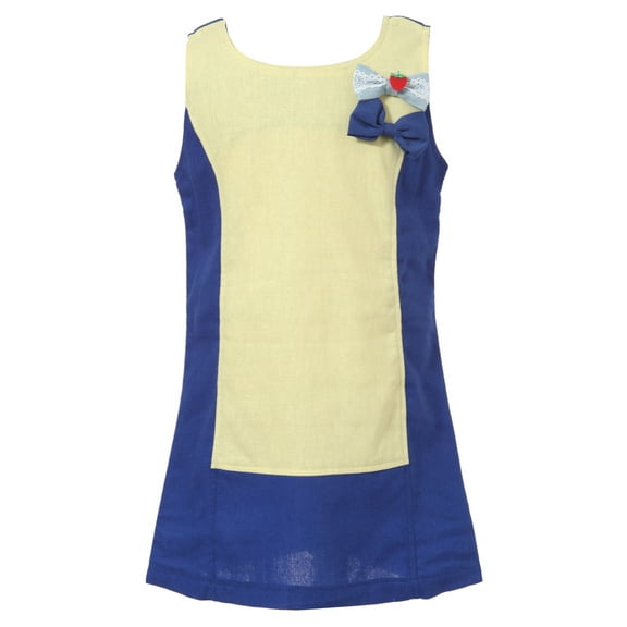 Richie House Girls' Dress With Bows RH1677